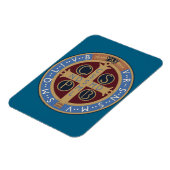 Medaille van de Heilige Benedictus Magneet (Linkerzijde)