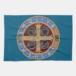 Medaille van de Heilige Benedictus Theedoek