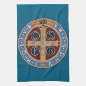 Medaille van de Heilige Benedictus Theedoek (Verticaal)