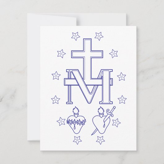 Medaille van Onze Lieve Vrouw van Genade (Voorkant)