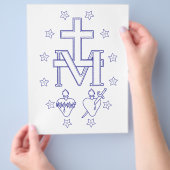 Medaille van Onze Lieve Vrouw van Genade Flyer (Hand)