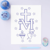 Medaille van Onze Lieve Vrouw van Genade Flyer (Enkel)