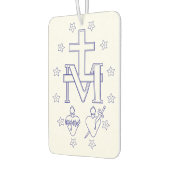 Medaille van Onze Lieve Vrouw van Genade Luchtverfrisser (Links)