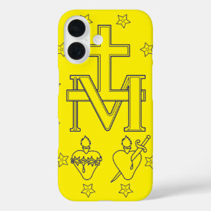 Medaille van Onze Lieve Vrouw van Genade Mirakel K iPhone 16 Hoesje