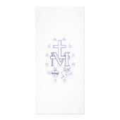 Medaille van Onze Lieve Vrouw van Genade Reclamekaart (Voorkant)