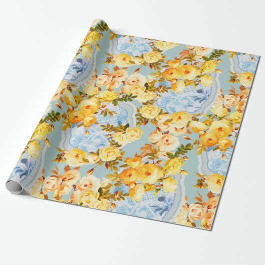 Medailles en Rozen Cadeaupapier (Uitgerold)