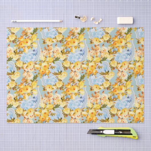 Medailles en Rozen Tissuepapier (Craft)