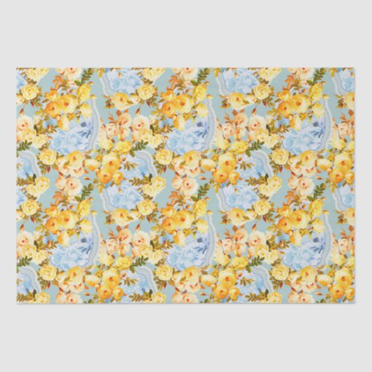 Medailles en Rozen Tissuepapier (Voorkant)