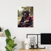 Medailles, wijsheid en een gekauwde erfenis poster (Thuiskantoor)