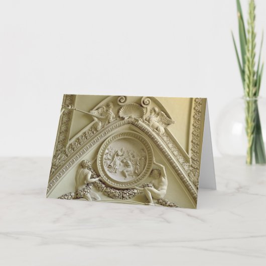 Medaillon die het Doopsel van Constantine Kaart (Voorkant)