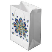 Medaillon geschenkzak medium cadeauzakje (Voorkant Gekanteld)