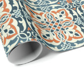  medaillon: kleurrijk naadloos patroon cadeaupapier (Rol Hoek)