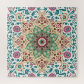 Medaillon Melange: veelkleurige Turkse stijl Legpuzzel (Horizontaal)