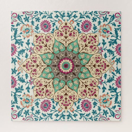 Medaillon Melange: veelkleurige Turkse stijl Legpuzzel (Verticaal)