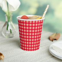 Medaillon Red Paper Cup