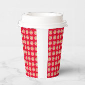 Medaillon Red Paper Cup Papieren Bekers (Rechts)