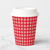 Medaillon Red Paper Cup Papieren Bekers (Voorkant)