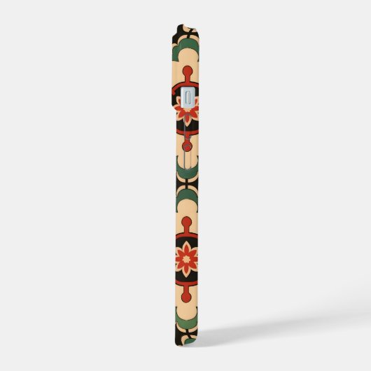 medaillonpatroon iPhone 15 case (Linkerkant)