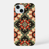 medaillonpatroon iPhone 15 case (Achterkant)