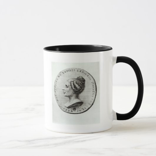 Medal die Sophie Germain afschildert Mok (Rechts)