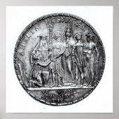 Medal geraakt door paus Julius III Poster (Voorkant)