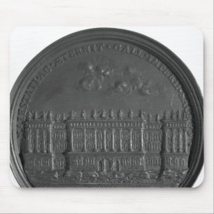 Medal met Bernini's ontwerp voor het Louvre Muismat