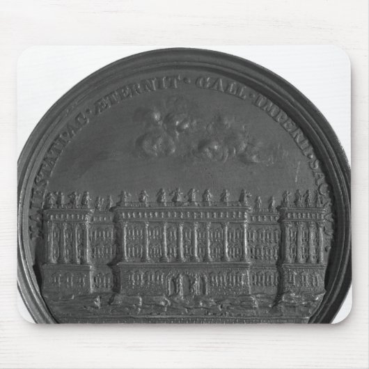 Medal met Bernini's ontwerp voor het Louvre Muismat (Voorkant)