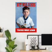 Medal of Honor Child - Koop oorlogsobligaties Poster (Thuiskantoor)