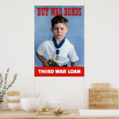 Medal of Honor Child - Koop oorlogsobligaties Poster (Keuken)