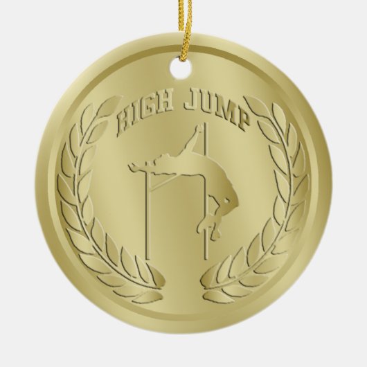 Medal Ornament met gouden tinten (Voorkant)