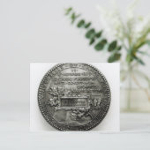 Medal ter herdenking van de opening van de Suez Briefkaart (Staand voorkant)