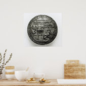 Medal ter herdenking van de opening van de Suez Poster (Keuken)