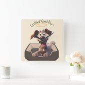 Medal winning 'Good Boy' Vierkante Klok (Huis)