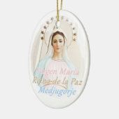 Medalla cerámica Medjugorje Keramisch Ornament (Links)