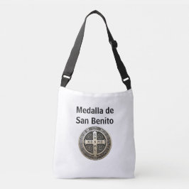medalla de San Benito Crossbody Tas