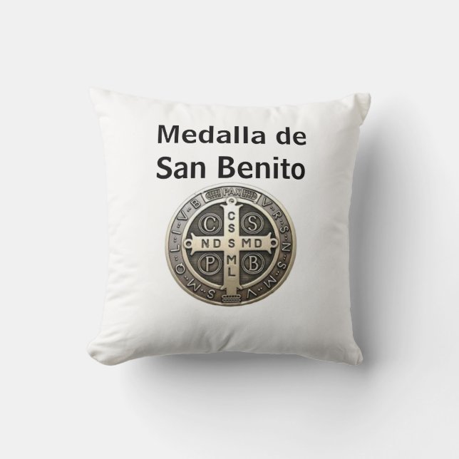 medalla de San Benito Kussen (Voorkant)