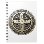 medalla de San Benito Notitieboek (Voorkant)