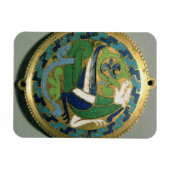 Medallion die een draak, Frans, van Conques afschi Magneet (Horizontaal)