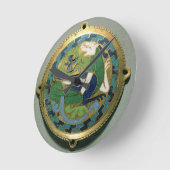 Medallion die een draak, Frans, van Conques afschi Ronde Klok (Hoek)