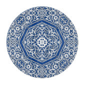 Medallion in het Perzische Tile Patroon - Blauw en Snijplank (Voorkant)
