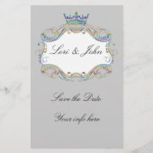 Medallion met aankondiging van Crown Flyer (Voorkant)