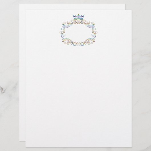 Medallion met Crown Royal Stationery (Voorkant / Achterkant)