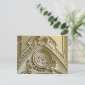 Medallion met de Baptisme van Constantine Briefkaart (Staand voorkant)