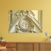 Medallion met de Baptisme van Constantine Canvas Afdruk (Insitu (Woonkamer))