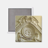 Medallion met de Baptisme van Constantine Magneet (Voorkant / Achterkant)