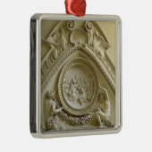 Medallion met de Baptisme van Constantine Metalen Ornament (Rechts)
