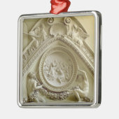 Medallion met de Baptisme van Constantine Metalen Ornament (Links)