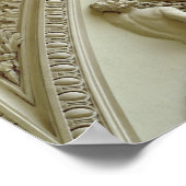 Medallion met de Baptisme van Constantine Poster (Hoek)