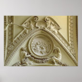 Medallion met de Baptisme van Constantine Poster (Voorkant)