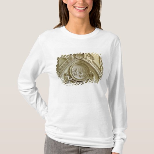 Medallion met de Baptisme van Constantine T-shirt (Voorkant)